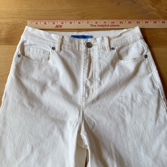 J MCLAUGHLIN WIDE LEG HI RISE JEANS NORMCORE MINIMALIST PREPPY CASUAL CLASSIC 2 - Picture 6 of 12